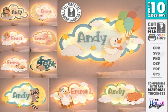 Creating Custom Ambiance with a Personalized LED Cloud Night Light Laser Project