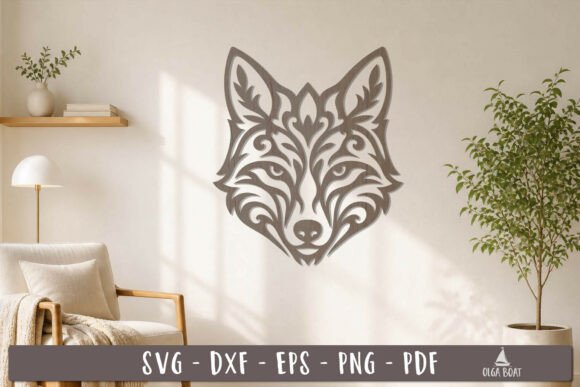 Evaluating the Fox Head Papercut SVG Laser Cut Design for Wall Decor Projects