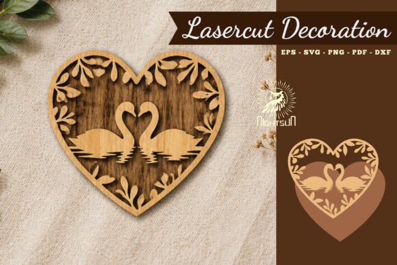 Unlocking Creative Potential: A Deep Dive into the Couple Birds Lasercut Decoration SVG 4