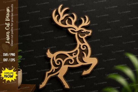 Unlocking Precision: The Ultimate Guide to the Running Deer Laser Cut SVG Design